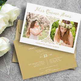 Quinceañera Spanish Fancy Flourish 2 Photos