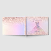 Quinceañera, Sparkle Gown, Katoenen Snoep Gastenboek (Volledig)