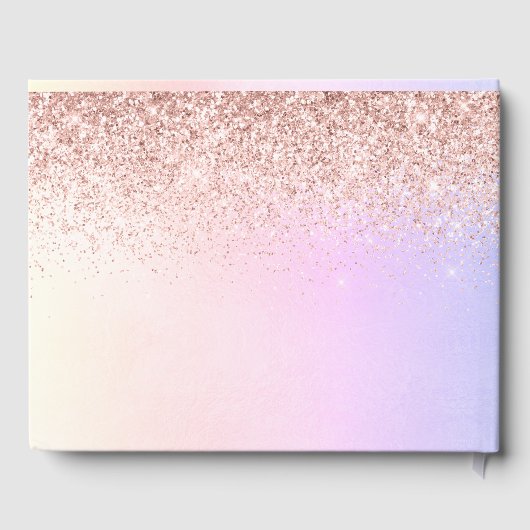 Quinceañera, Sparkle Gown, Katoenen Snoep Gastenboek (Achterkant)