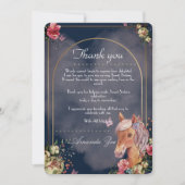 Quinceañera/Sweet 16 Paard ontwerp Dank u Opmerkin Kaart (Voorkant)