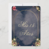 Quinceañera/Sweet 16 Paard ontwerp uitnodiging (Achterkant)