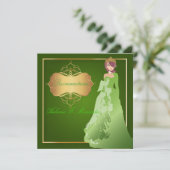 Quinceañera/Sweet 16 Uitnodigingen (Staand voorkant)