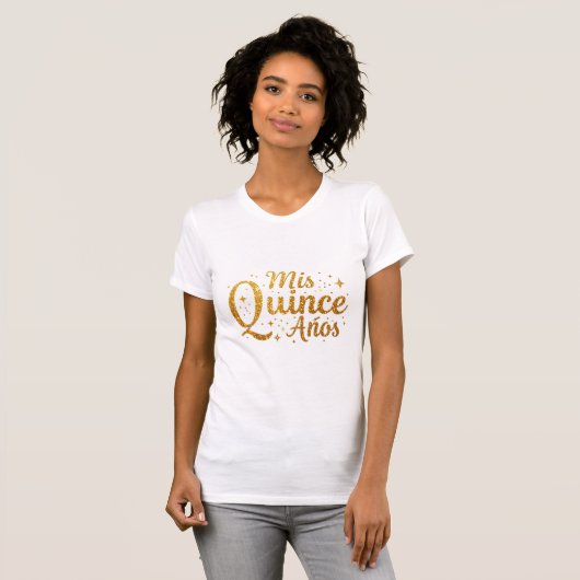 Quinceanera T-Shirt  (Voorkant volledig)