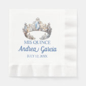 Quinceanera Tiara Servet (Voorkant)