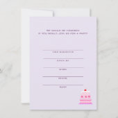 Quinceanera Uitnodiging (Achterkant)