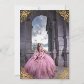 Quinceanera Uitnodiging (Achterkant)