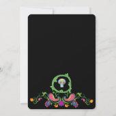 QUINCEAÑERA UITNODIGING DIA DE LOS MUERTOS (Achterkant)