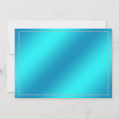 Quinceañera Uitnodiging Foto (Achterkant)