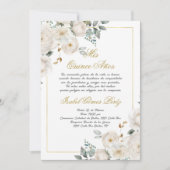 Quinceanera uitnodiging in het Spaans (Voorkant)