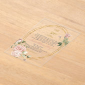 Quinceanera uitnodiging in het Spaans (Laagn)