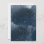 Quinceanera Uitnodiging, Maan en Sterren Quinceañe Kaart (Achterkant)