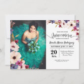 Quinceanera Uitnodiging tot Afbeelding (Voorkant)