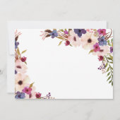 Quinceanera Uitnodiging tot Afbeelding (Achterkant)