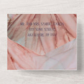 Quinceañera Uitnodiging voor iedereen Mooi Roze (Achterkant)