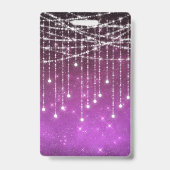 Quinceanera Verjaardag Uitnodigingen, Sweet 16 Uit Badge (Back)