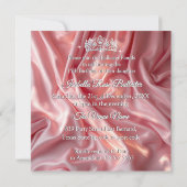  Quinceanera Verjaardagsfeest Roze Tiara Kaart (Achterkant)