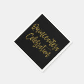 Quinceanera viering 15e verjaardag servetten (Hoek)