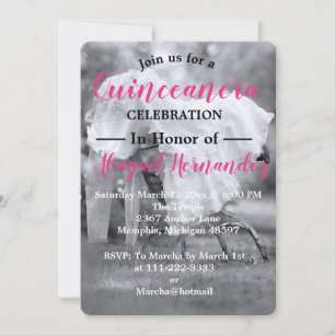 Quinceanera-viering Feestdagenkaart