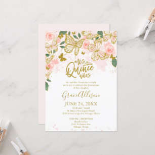 Quinceanera Vlinder Uitnodiging Nederlandse Tekst 