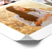 Quinceañera Welkom Fotocollage 15e verjaardag Poster (Hoek)