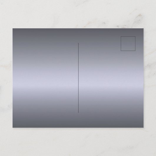 Quinceanera zilver glitter stof uitnodiging briefkaart (Achterkant)