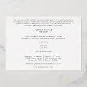 Quinceañeras Sisters Spanish Whimsical Typography  Folie Uitnodiging (Achterkant)