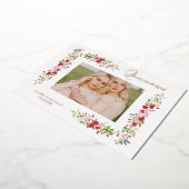 Quinceañeras Sisters Spanish Whimsical Typography  Folie Uitnodiging (Gedraaid)