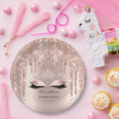 Quinceañeras Sweet 16th 15th Bridal Sparkly Diamod Papieren Bordje (Feest)