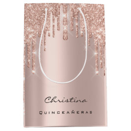 Quinceañeras Sweet 16th 15th Bridal Sparkly Favor Medium Cadeauzakje
