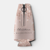 Quinceañeras Sweet 16th 15th Bridal Sparkly Glitte Flesjeskoeler (Achterkant)