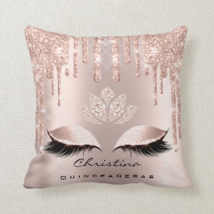 Quinceañeras Sweet 16th Bridal Roos Princess Kussen