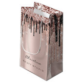 Quinceañeras Sweet 16th Bridal Wedding Cosmetics Klein Cadeauzakje (Achterkant Gekanteld)