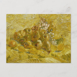 Quinces Lemons Pears Grapes van Van Gogh Briefkaart