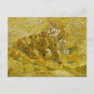 Quinces Lemons Pears Grapes van Van Gogh Briefkaart