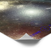 Quincuncial Bio-Spacetime Nanochip Poster (Hoek)