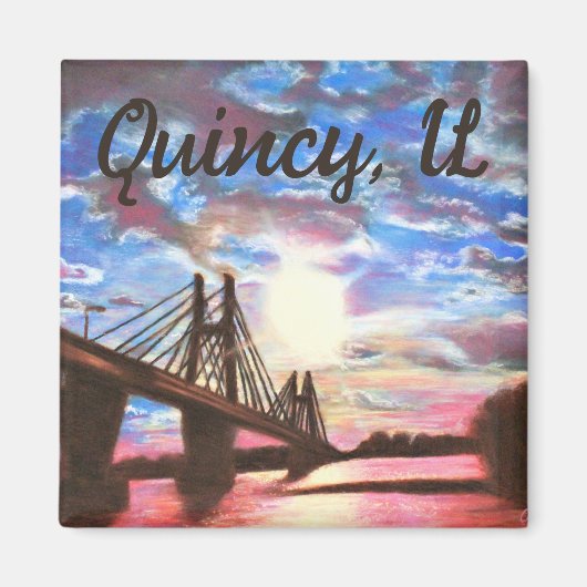 Quincy Bridge Magnet (Voorkant)