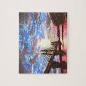 Quincy Bridge Sunset Puzzle Legpuzzel (Verticaal)
