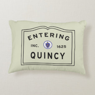 Quincy MA Accent Pillow Kussen