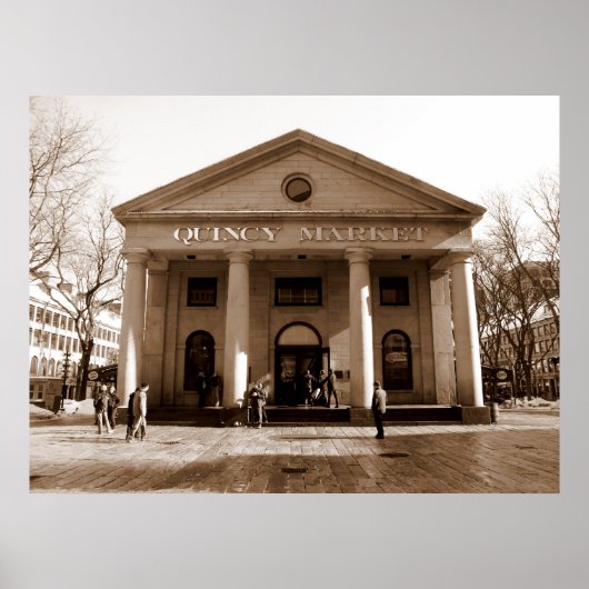 Quincy Market Poster (Voorkant)