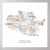 Quincy Point Massachusetts Poster (Voorkant)
