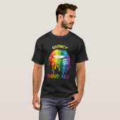 Quincy Proud Ally Lgbtq Massachusetts Pride Ma Say T-shirt (Voorkant volledig)