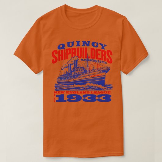 Quincy scheepsbouwers t-shirt (Design voorkant)
