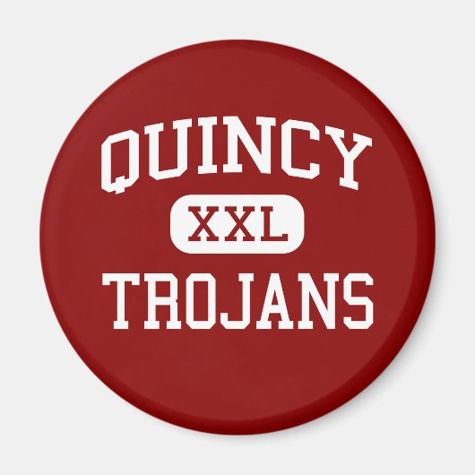 Quincy - Trojaanse paarden - Senior - Quincy Calif Magneet (Voorkant)