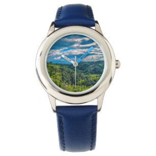 Quindio Armenië Colombia Natuur Groene Blauwe Luch Horloge