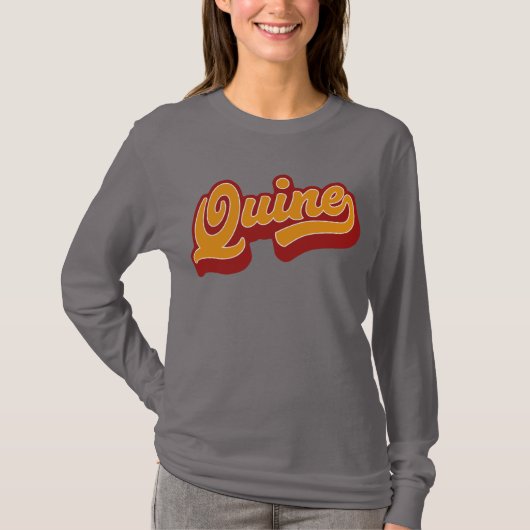 Quine, boordialect t-shirt (Voorkant)