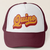 Quine, Doric Dialect Trucker Hat, Schots Trucker Pet (Voorkant)