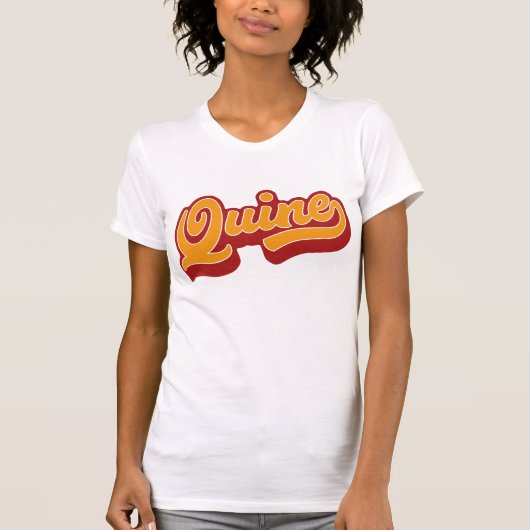 Quine, Dorische dialect T-shirt (Voorkant)