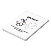 Quinine Antimalarial Drug Of Choice Tot 1940 Notitieblok (Linkerzijde)