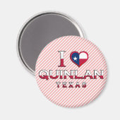 Quinlan, Texas Magneet (Voorkant / Achterkant)