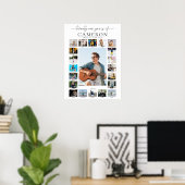 Quinn 21e verjaardag foto tijdlijn poster (Thuiskantoor)